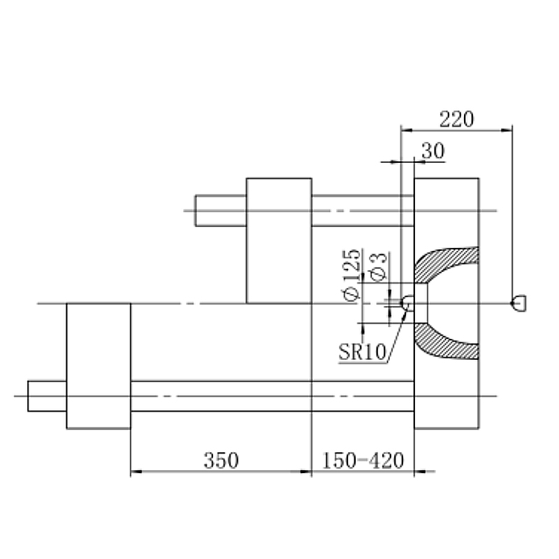 Multi tipo de modo ejetor Servo máquina de moldagem por injeção de economia de energia SLA128